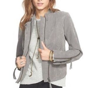 Free People Vegan Leather Jacket